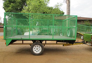 750kg Furiture Trailer kant